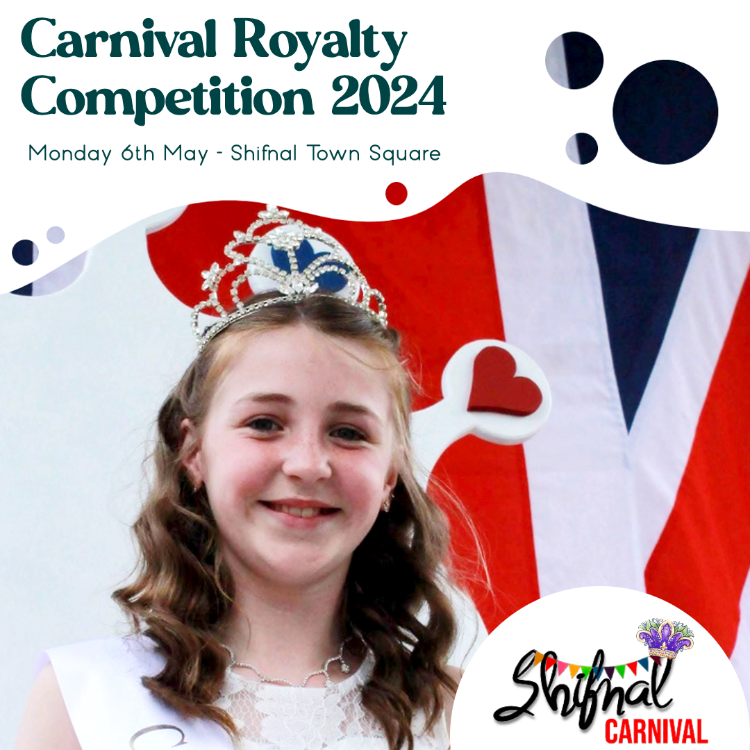 a photo of the 2023 shifnal carnival queen